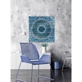 thumbnail image 5 of Marmont Hill Morrocan Blue White Wood Wall Art, 40" x 40", 5 of 7