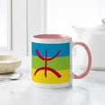 thumbnail image 4 of CafePress - Berber Flag Mug - 11 oz Ceramic Mug - Novelty Coffee Tea Cup, 4 of 4