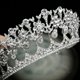 thumbnail image 2 of Corona nupcial, tocado bohemio, diadema floral, accesorio para fotografía (blanco), 2 of 5