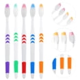 thumbnail image 2 of MasteelfCA 30pcs Portable Tooth Cleaning Accessories Disposable Toothbrushes for Travel, 2 of 7