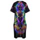 thumbnail image 4 of Vestido suelto con bolsillos y diseño de neón de faraón egipcio. Vestidos de fiesta. Tendencias en ropa para mujer 2025., 4 of 6