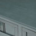 thumbnail image 4 of Narrow Console Table, Slim Sofa Table with Three Storage Drawers and Bottom Shelf for Entryway and Living Room (Navy), 4 of 16