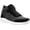 Black Microfiber Jersey Knit, variant on Mens Viator Hi Walking Casual Shoes -
