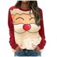 thumbnail image 3 of Sudadera con cremallera Gibobby Mujer Navidad Imprimir Casual L, 3 of 5
