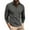 Dark Gray, variant on Brglopf Mens Polo Shirts Long Sleeve Button Henley V-Neck Fall Slim Fit Shirt Dressy Casual Collared Golf Shirts with Pocket