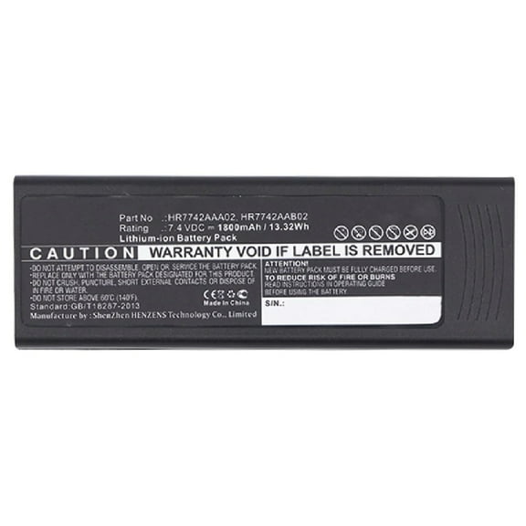 Batteries N Accessories BNA-WB-L1011 2-Way Radio Battery - Li-Ion, 7.4V, 1800 mAh, Ultra High Capacity Battery - Replacement for Cassidian HR7742AAA02 Battery