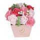 thumbnail image 1 of Ramo de flores artificiales de jabón decorativo realista y perfumado para bodas Rosa, 1 of 9