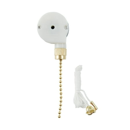 - GSW-34 Three-Speed Pull Chain Switch, SPTT, OFF-ON-ON-ON, Perfect for equipment requiring multifunction applications By Gardner Bender