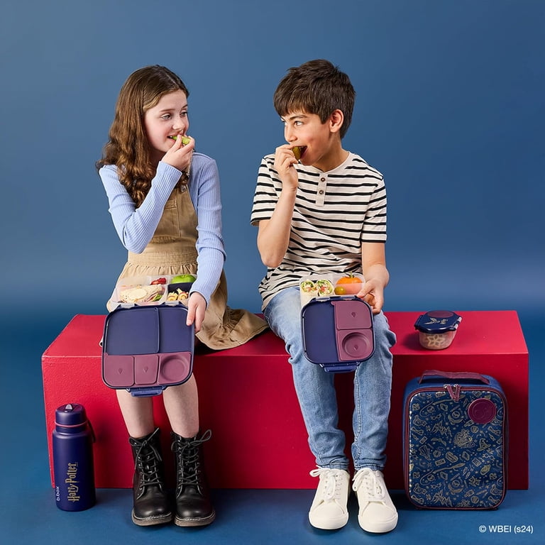 b.box Harry Potter Lunch Box for Kids w/ 4 Compartments (2 Leak