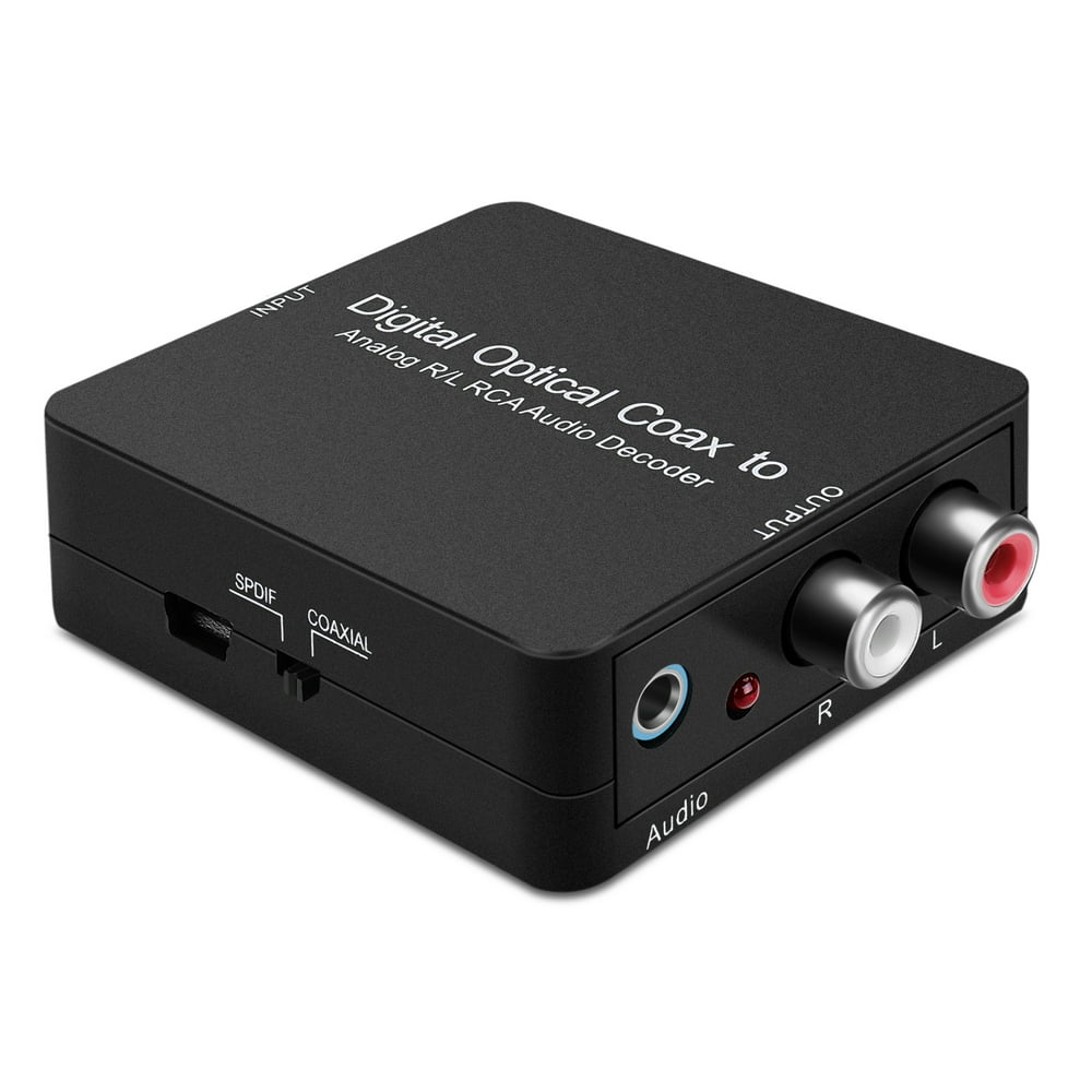 Digital to Analog Converter Decoder, SPDIF / Coaxial Input to RCA L/R 3