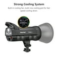 thumbnail image 2 of NiceFoto TB-600C Professional 600W Studio Flash Light 5500K Strobe Lighting, 2 of 8
