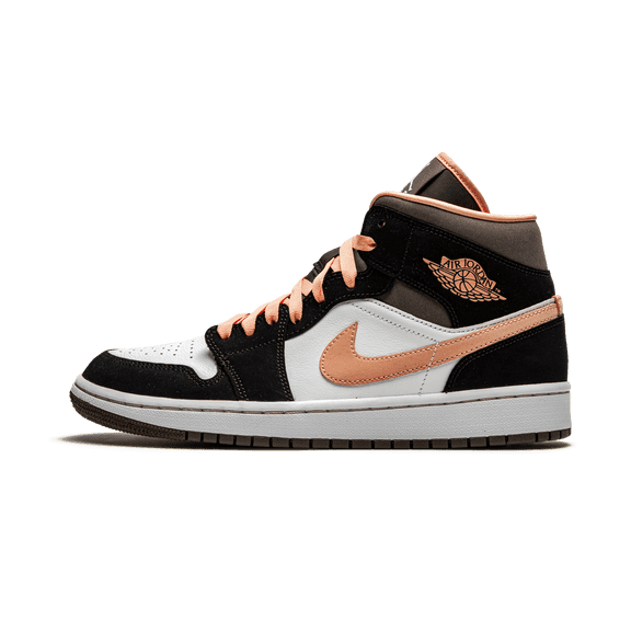 Jordan WOMENS AIR JORDAN 1 MID SE WMNS "Peach Mocha" DH0210 100 from Stadium Goods