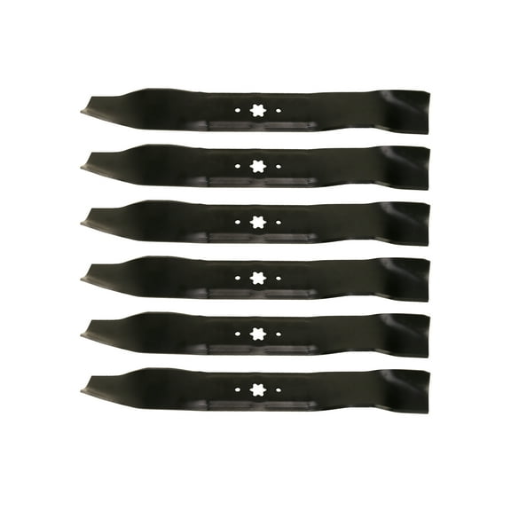 6 Mulching Mower Blades fit RTZ42 MTD Toro 742-0616A 942-0616A 112-0315 42" Deck