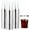 Gold/Clear, variant on Heavy Duty Plastic Cups, 9 oz, Gold Rimmed, Clear, 100 Count, BPA Free, Disposable, for Party & Wedding