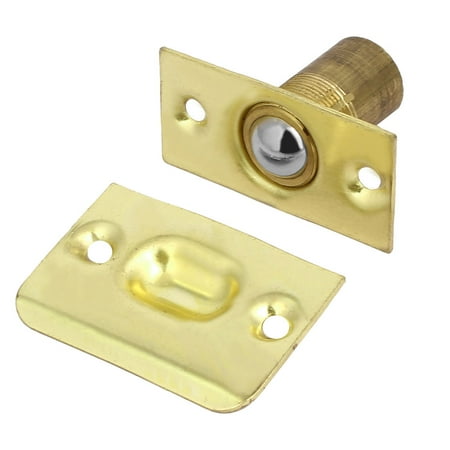 Hardware Metal Plate - Metal Strike Plate Closet Door Ball Catch Latch Catcher Hardware Gold Tone