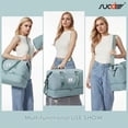 thumbnail image 2 of SUOSDEY Overnight Duffle Bag for Travel,Weekender Bags with Shoes Compartment,Hospital Bag for Labor and Delivery,Carry on Bag for Women,Travel,Gym,Weekend, 2 of 7