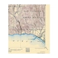 thumbnail image 2 of Topographical Map - Calabasas California Quad - USGS 1903 - Vintage Wall Art, 2 of 4