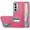 Teal+Hot Pink, variant on For Samsung s25 FE PEAK 3in1 Toughest Hybrid with Stand Cover Case - Teal/Hot Pink