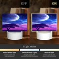 thumbnail image 3 of Fotbe Dreamy Colorful Starry Sky Pattern Acrylic Night Light Gift with 3 Color ModesTouch-Sensitive LED Lamp Perfect Gift for Mother's Day, Birthday, or Christmas, 3 of 9