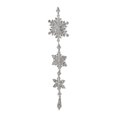 thumbnail image 1 of Adorno colgante de copo de nieve con forma de gota, brillante, decorativo y creativo para Navidad. Estilo C, 1 of 9