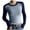 Navy, variant on Yuyuzo Fall Winter Tops for Women Crew Neck Color Block Long Sleeve Slim Fitted Dressy Underscrubs