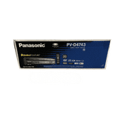 New Panasonic PV-D4743 Progressive-Scan DVD-VCR Combo Player
