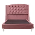 thumbnail image 2 of Box Base Cama Matrimonial + Cabecera Sitka Palo de Rosa, 2 of 6