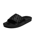 thumbnail image 4 of Summer Wear Men‘s  Soft Bottom Slip-on Feeling Large Size Sports Leisure Outdoor One-word Checkerboard Sandals, 4 of 7