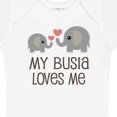 thumbnail image 4 of Inktastic My Busia Loves Me Childs Boys or Girls Baby Bodysuit, 4 of 5