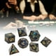 thumbnail image 4 of Juego De Dados Poliédricos, Dados Poliédricos De Resina, Accesorios Exquisitos Suaves, 7 Uds. Para El Hogar KTV ANGGREK número de oro, 4 of 8