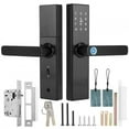 thumbnail image 2 of Ymiko Smart Handle Lock Mildew-Proof Apartments Homes Public Buildings, 2 of 8