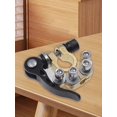 thumbnail image 4 of 1 Pair Black Red Car Battery Terminals Connector Clamp Screw Quick Disconnect Release, 4 of 5
