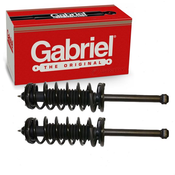 2 pc Gabriel G56943 ReadyMount Suspension Strut & Coil Springs for Assembly Shock Shocks Struts Fits select: 1998-2002 HONDA ACCORD, 2002-2003 ACURA 3.2TL