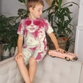 thumbnail image 4 of Balery Ace Of Diamonds Lady Conjunto de Pijama Infantil de Manga Corta con Estampado – Ropa de Dormir de Algodón Suave-Small, 4 of 6