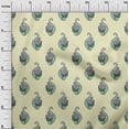 thumbnail image 2 of oneOone Cotton Cambric Fabric Leaves & Floral Block Print Fabric BTY 56 Inch Wide, 2 of 4