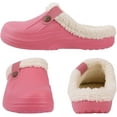 thumbnail image 2 of Women and Men Winter Slippers with Fuzzy Fleece Lining, Indoor Outdoor House Shoes with Anti-Slip Sole, 2 of 13