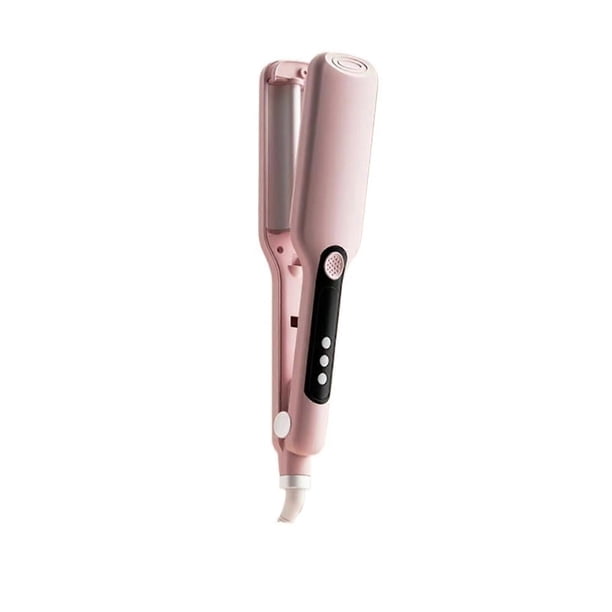 Rizador automático de pelo rosa de 13 mm (EE. UU.) con forma de rizo uniforme y peinado duradero.