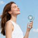 thumbnail image 5 of Cool Desktop Handheld Lanyard Small Fan USB Rechargeable Quiet Portable FanPowerful Wind For Outdoor Indoor Use, 5 of 7