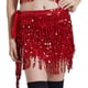 thumbnail image 1 of Traje de danza del vientre Bewildely Gasa Rojo, 1 of 6