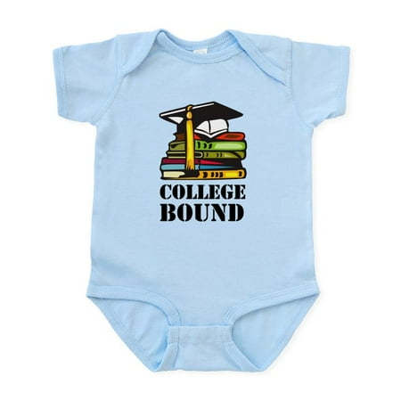 

CafePress - College Bound Infant Onesie Tinky - Baby Light Bodysuit Size Newborn - 24 Months