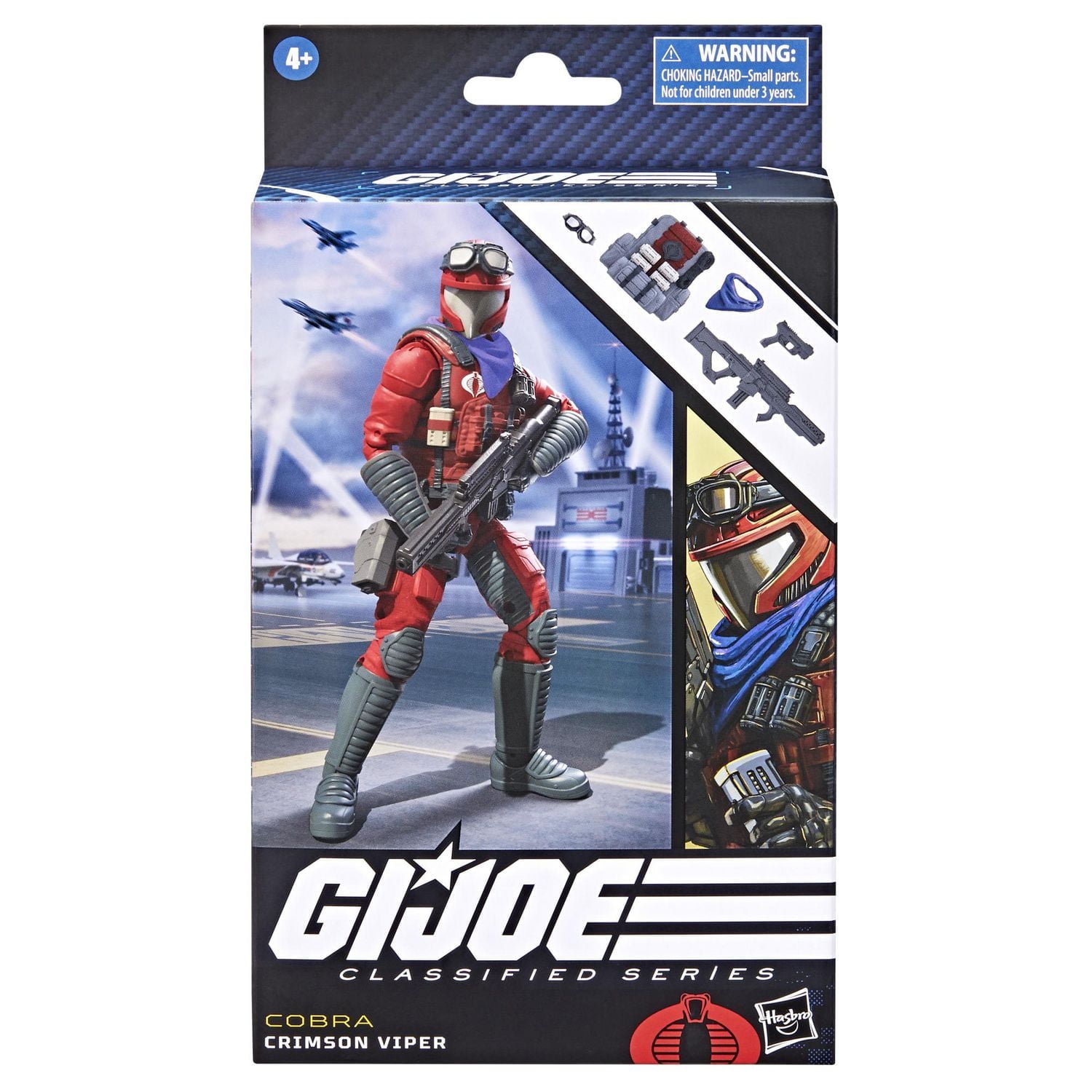 G.I. Joe Classified Series Crimson Viper, Troop-Building G.I. Joe Action Figure, 85, 6 inch Action Figures For Boys & Girls, With 5 Accessories