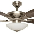 thumbnail image 2 of Hampton Bay Menage 52'' Brushed Nickel Integrated LED Low Profile Ceiling Fan with 3 Speed Pull Chain, 2 of 2