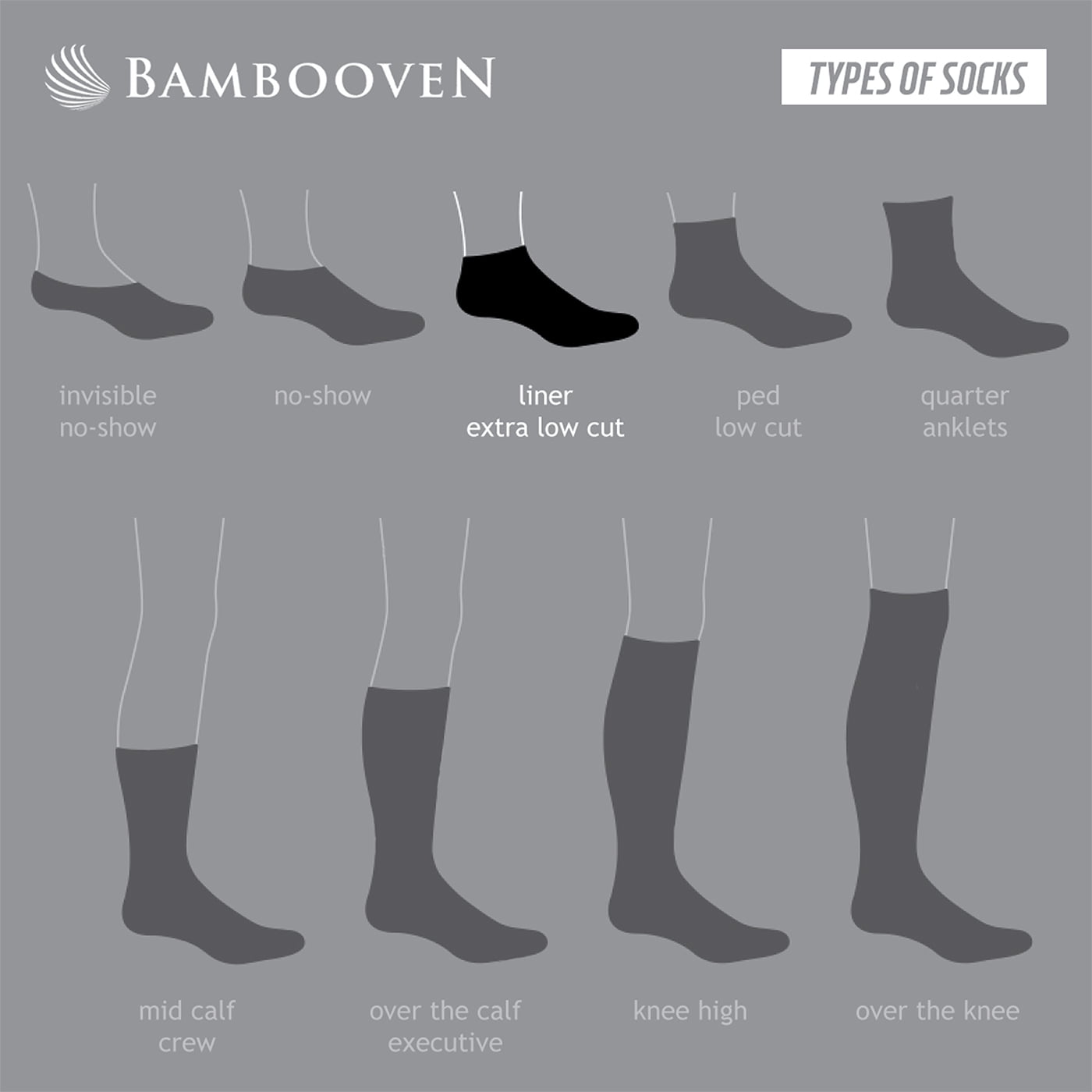 Bambooven Women's Bamboo Ankle Socks -Odor Free & Breathable, 8 pairs, Size: 6-9