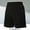 Black, variant on Gym Shorts Mens Lounge Shorts Sweat Men Casual Comfy Fashion Solid Shorts Regular Elastic Waist Beach Pants Dark Gray 4X