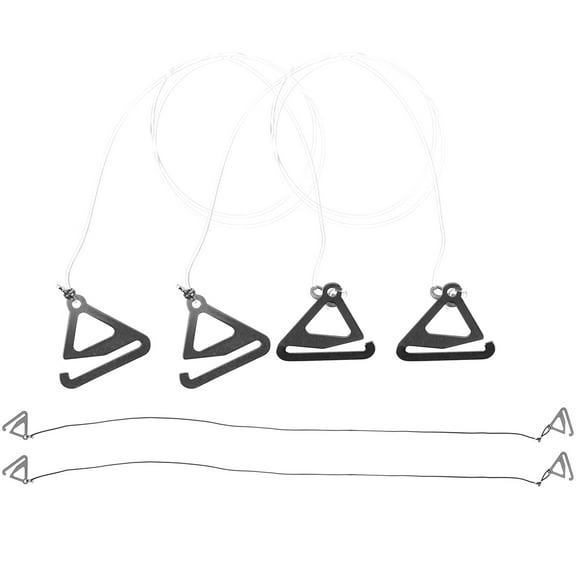 2 Pairs Invisible Shoulder Straps Underwear Bra Transparent Thin Anti-slip 1 Set Strapless Dress Metal Miss