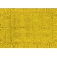 thumbnail image 1 of Ahgly Company Indoor Rectangle Oriental Yellow Traditional Area Rugs, 5' x 8', 1 of 4