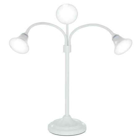 3 Head Desk Lamp Led Light With Adjule Arms Touch Switch And 3 Head Desk Lamp Led Light With Adjule Arms Touch Switch And Dimmer Multiple Colors By Lavish Home Com