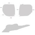 thumbnail image 3 of RTMOTO fit for 93-97 Landcruiser LC80 FJ80 FJ82 FZJ80 4500 J8/LEXUS LX450 Wagon,SUV 80 SERIES Corner Signal Side Marker Light Lamps Clear/Inner Chrome, 3 of 7