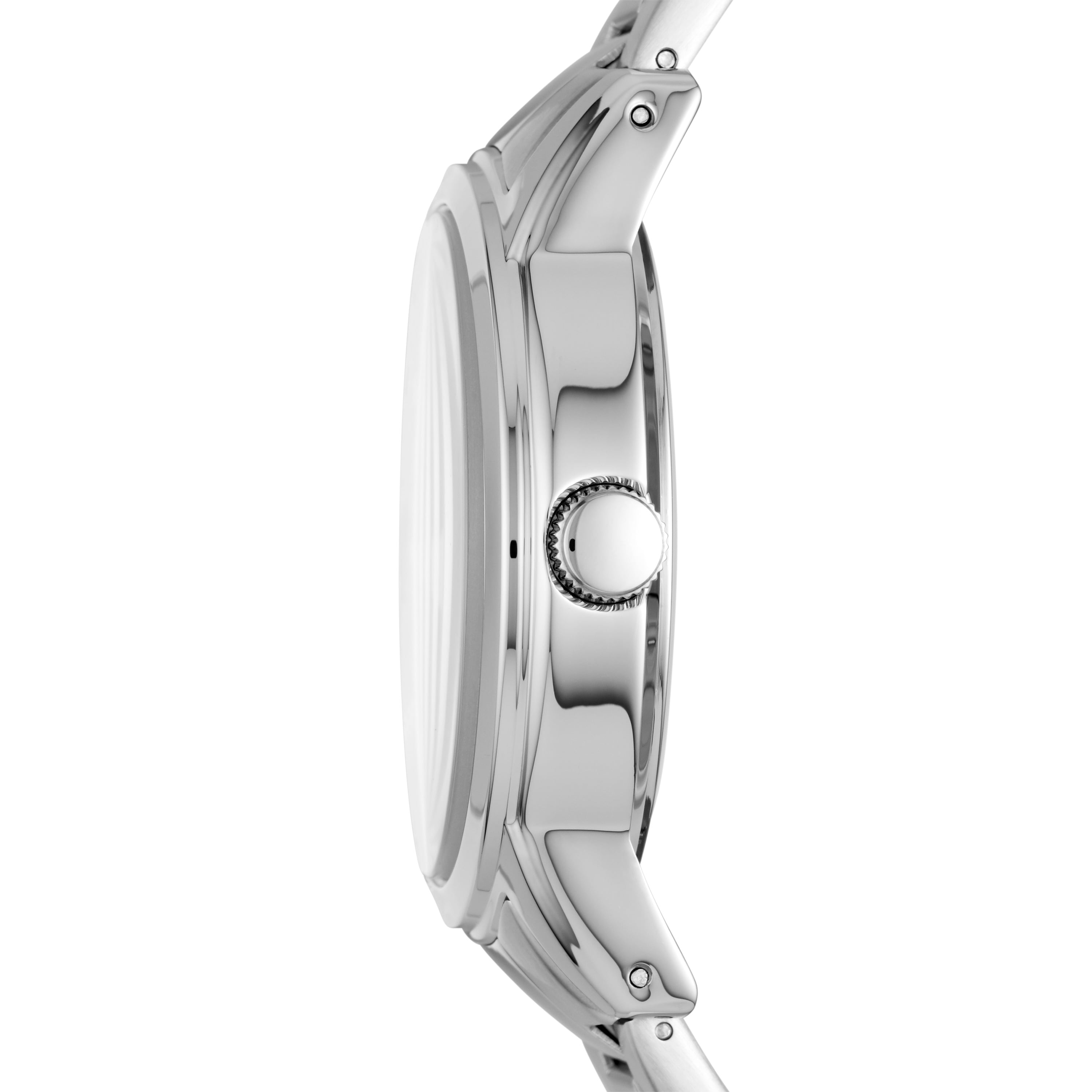 Fossil Men's Kaden Silver-Tone Watch 