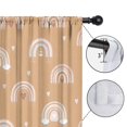 thumbnail image 4 of Blackout Kids Curtains,Boho Bohemia Rainbow Childrens Insulated Curtains Set Of 2,Bedroom Essentials,Toddler Room Decor 52"x84"(132x213cm), 4 of 4